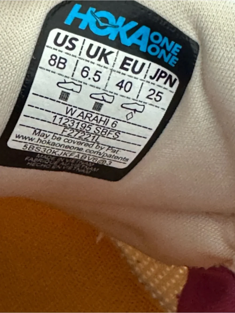 Hoka one shoes